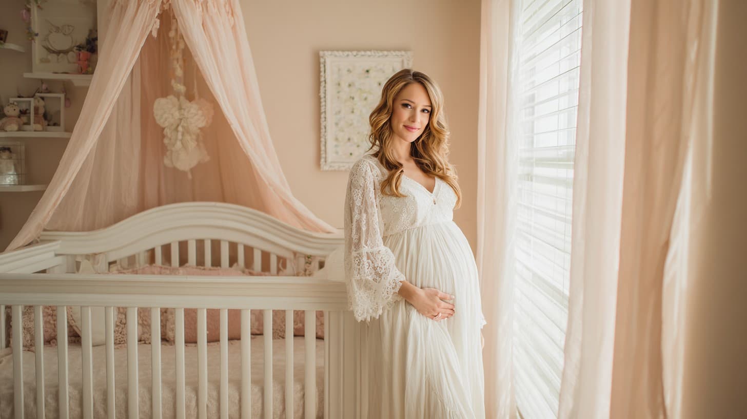 Huzurlu bebek odası dekorasyonu