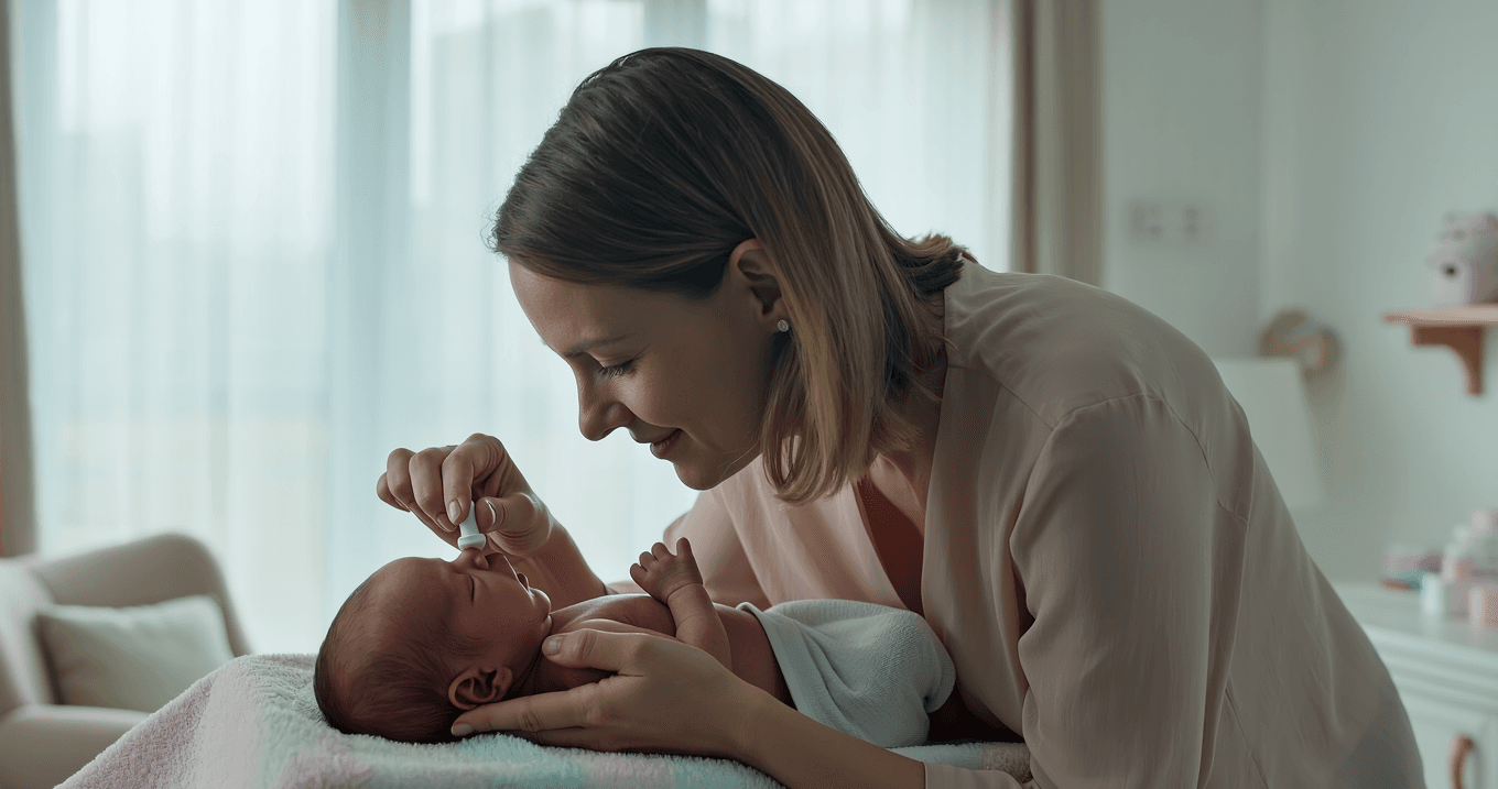 Bebeklerde Burun Tıkanıklığı Nasıl Açılır? Serum Fizyolojik Kullanımı