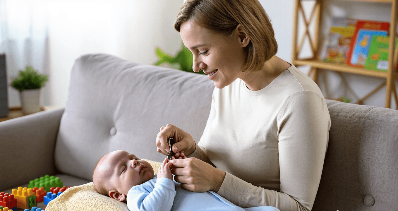 Bebeklerde Tırnak Kesimi